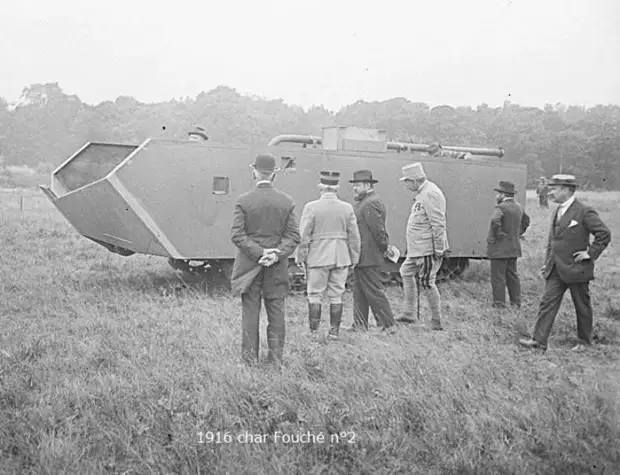 Первенцы французского танкостроения. Прототипы танков «Шнейдер» и «Сен-Шамон»