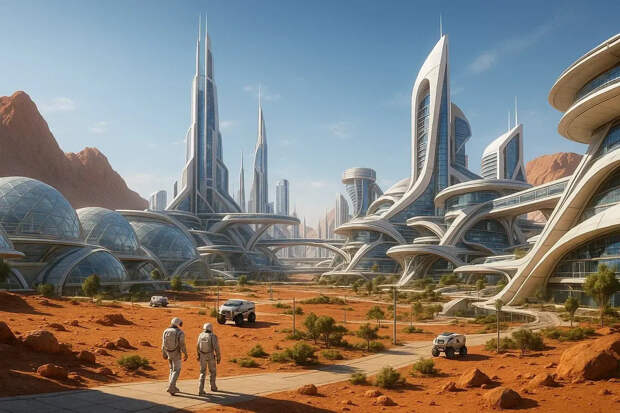 «Какая-то форма жизни есть»: космонавт Волков высказался о наличии жизни на Марсе