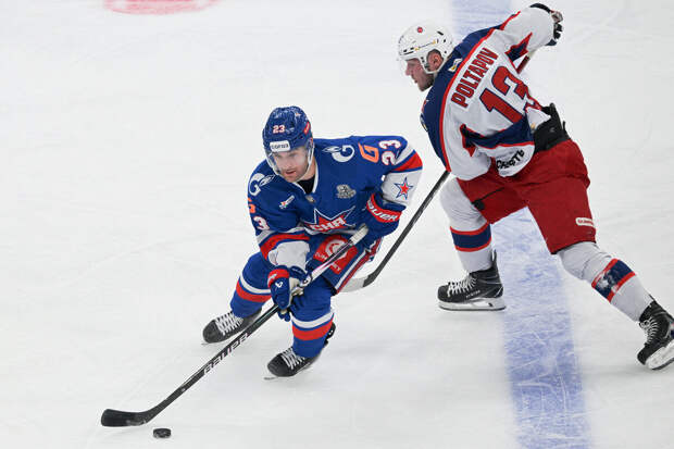 СКА обыграл ЦСКА в третьем матче 1/8 финала КХЛ