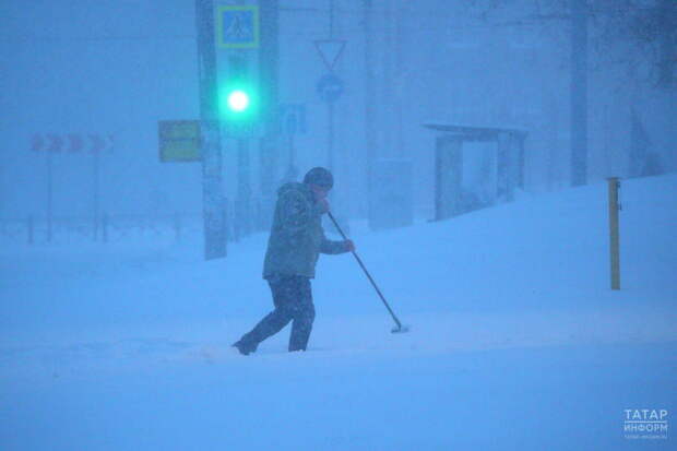 Татарстанда буран сәбәпле, юллар ябылды - исемлек