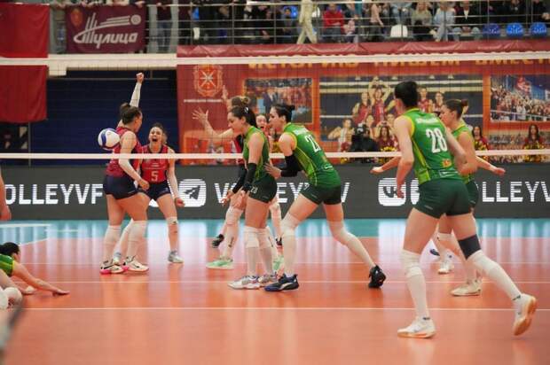 «Уралочка» в концовке выигрывает первую партию у «Тулицы»