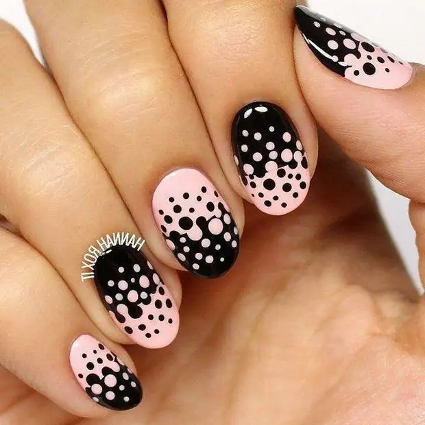 Nail Art | Dot nail art, Polka dot nails, Polka dot nail art