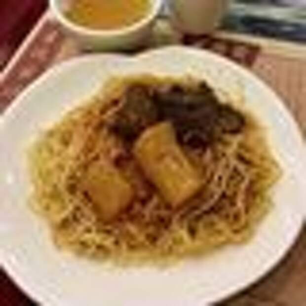 At least half an hour of bouncing goes into each batch of these bouncy noodles.