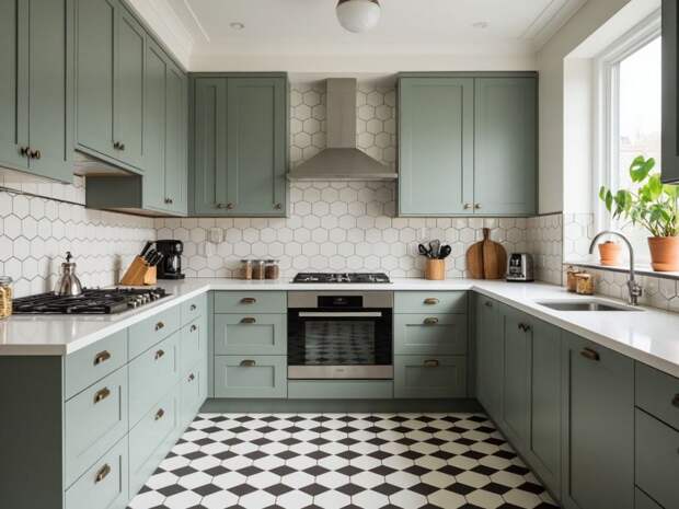 Плитка на кухне — прошлый век: сейчас в тренде другой красивый вариант