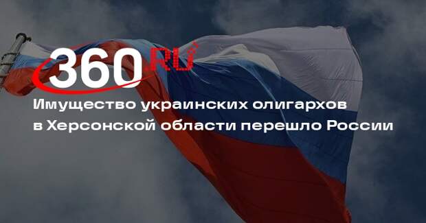 Имущество украинских олигархов в Херсонской области перешло России