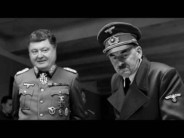 Вальцман пожаловался Гитлеру на Путина и армию России.Майданутая немая комедия.Приколы про Украину.