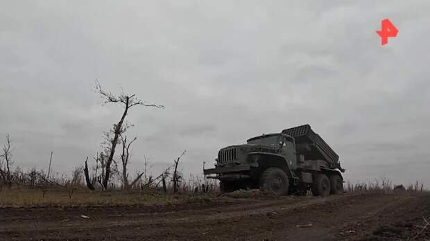 Расчеты РСЗО "Град" поразили "опорник" боевиков ВСУ на кураховском направлении