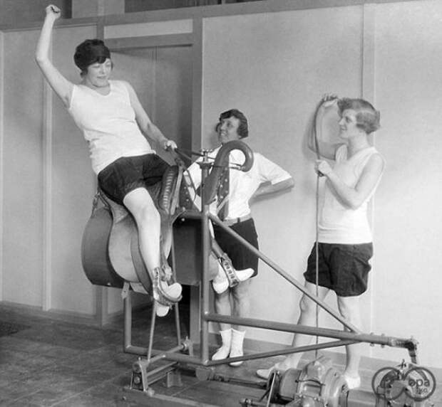 Женский фитнес 100 лет назад