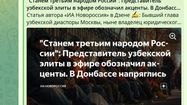 Скрин "Новороссия"/Дзен.