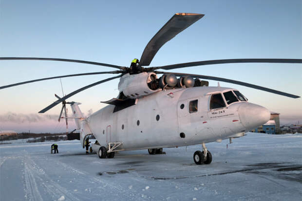 Крупнейший в мире вертолет Ми-26 может стать арктическим