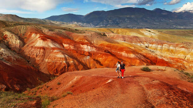 Алтайский Марс: Горы, меняющие цвет в течение дня