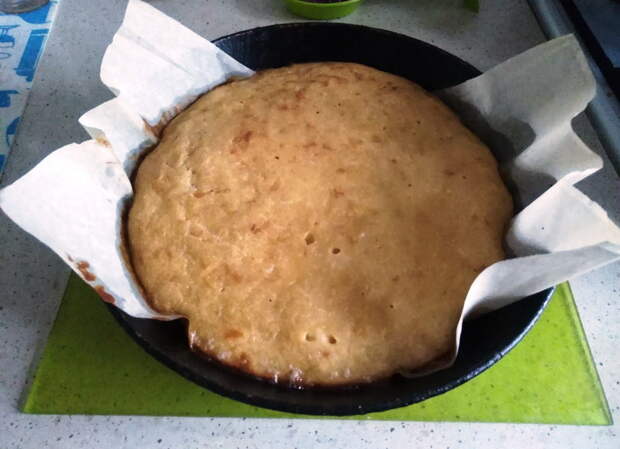 Картофельно-капустный пирог - без возни с тестом