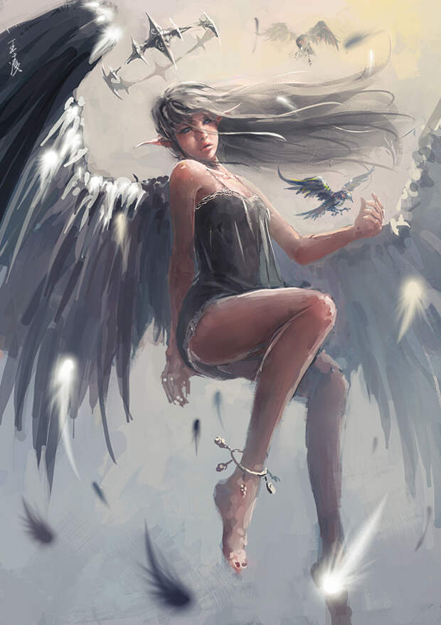 Фэнтези от Wang Ling