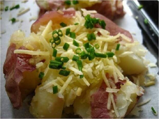 Моя любимая печёная картошка!