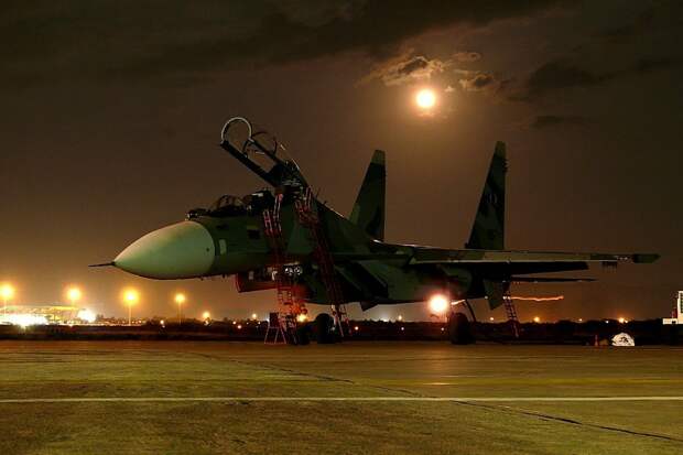 Су-30 - российский двухместный многоцелевой истребитель поколения 4+. Фото для иллюстрации из открытых источников.