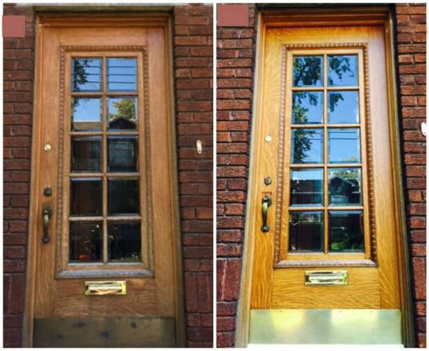 Как реставрировать старые деревянные двери