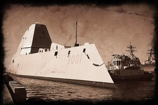 "Золотые утюги" американского флота: эсминцы Zumwalt