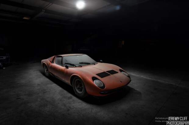 Lamborghini Miura - семейная реликвия провела 28 лет в сарае Miura, lamborghini, находка, олдтаймер