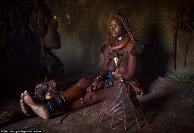 Красивое племя Химба из Намибии