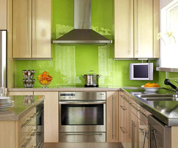 Колористика, Дизайн кухни, Цвет в интерьере, Цвет в дизайне кухни, Зеленый цвет в интерьере кухни