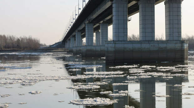 Ледостав в Барнауле / Фото: amic.ru