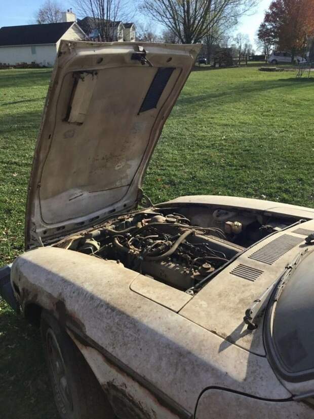 Datsun 280Z 1977 года выпуска, который последние 32 года хранился в сарае