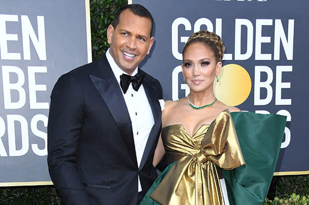 Золотой глобус — 2020: Дженнифер Лопес и Алекс Родригес на красной дорожке