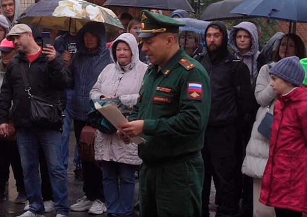 В Санкт-Петербурге состоялась торжественная отправка мобилизованных граждан в формируемые воинские части и подразделения