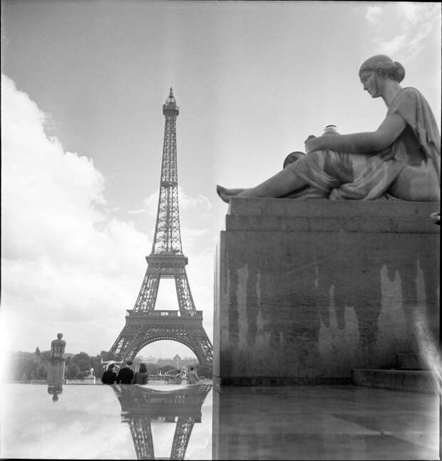 Фото Парижа, сделанные в 1952-1961 гг.