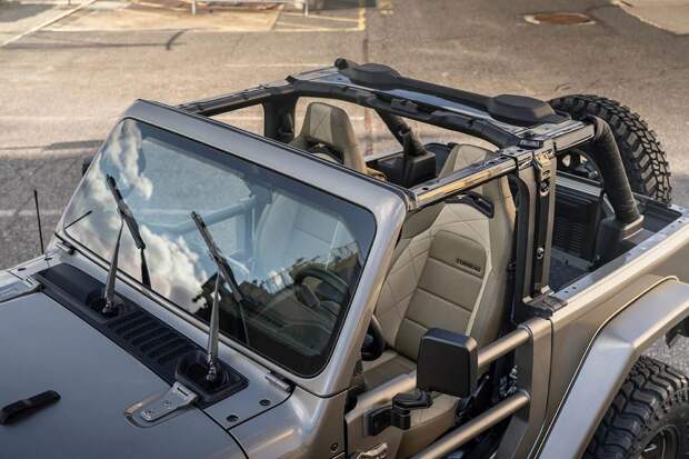 Модифицированный Jeep Wrangler от Quadratec