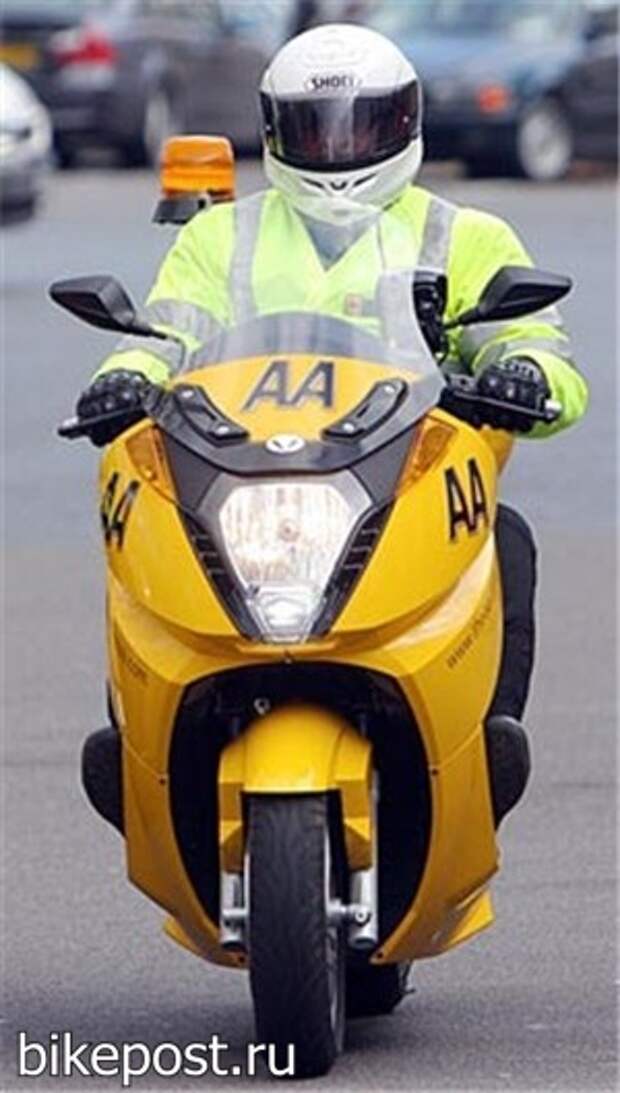 Мотоциклы Honda ST1300 Pan European на вооружении аварийно службы AA