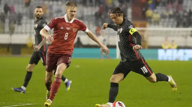 Россия проиграла Хорватии в Сплите и не смогла выйти напрямую на ЧМ по футболу — 2022