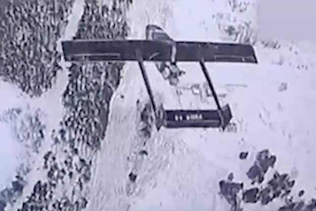 Опубликовано видео воздушного боя в российском приграничье