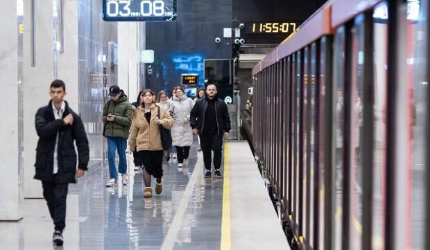 Ежедневно на метро, МЦК и МЦД совершают более 9,4 млн поездок