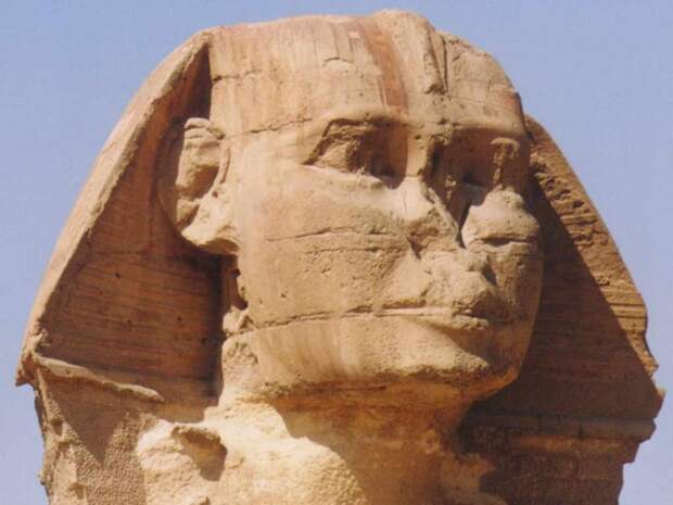 Сфинкс и его пропавший нос древний египет, египет, загадки, история, планета, сфинкс, факты, фото