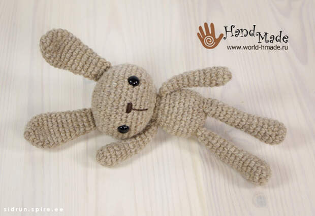 Bunny солнечный зайчик вязание крючком