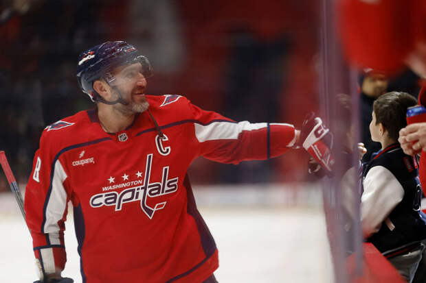 Форвард "Вашингтона" Овечкин продлил серию матчей в НХЛ без набранных очков