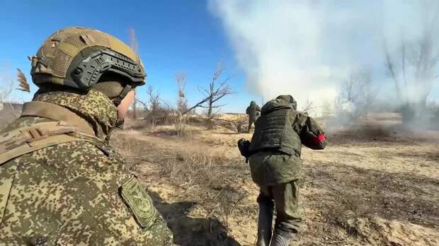 Минобороны показало эффектные кадры зачистки опорного пункта ВСУ от первого лица