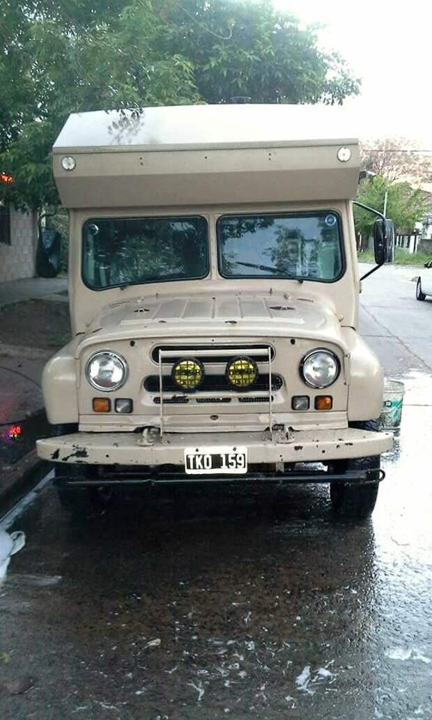 Дом на колесах из советского УАЗика в Аргентине авто, автомобили, дом на колесах, кемпер, уаз, уаз 469