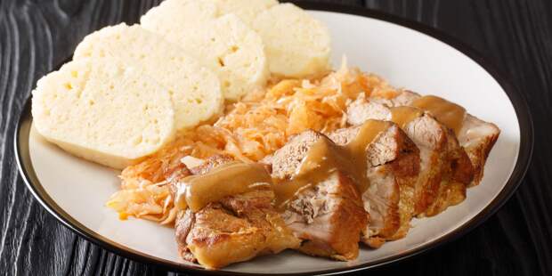 Запечённая свинина по-чешски