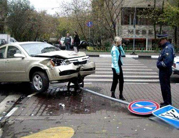 «Способная» автоледи.
