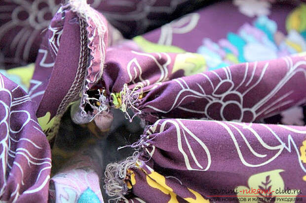 Пошив платья для дочки своими руками по инструкции с фото. Фото №22