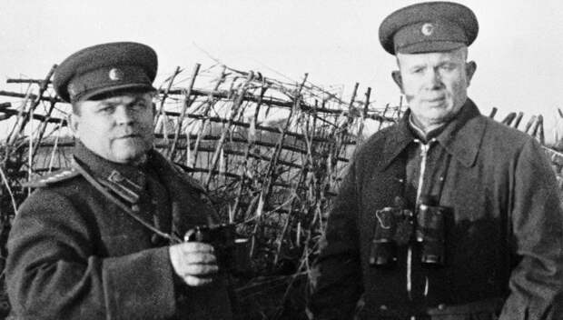 Ел хорошо, воевал плохо. Маршал Жуков о Хрущеве в годы войны.