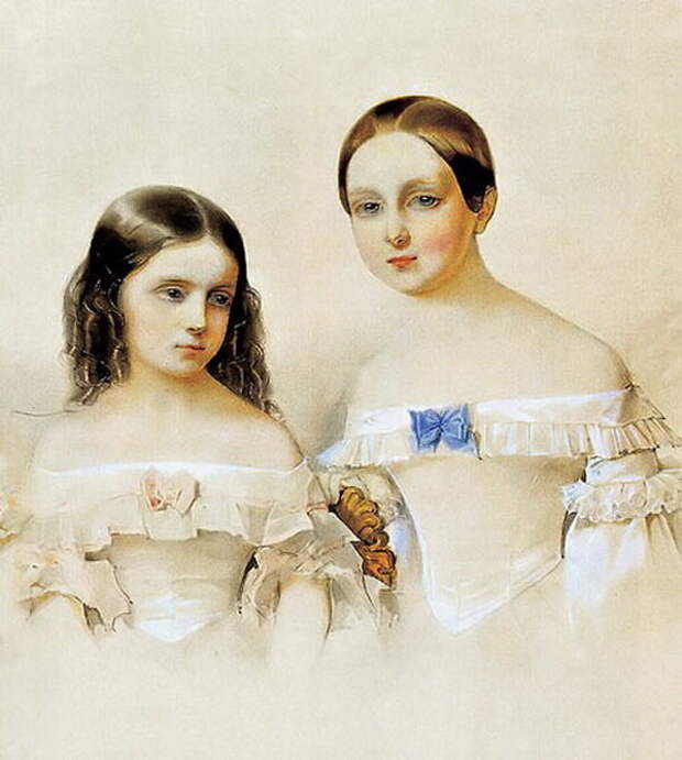 фото портрета Марии и Екатерины с сайта www. yandex.ru