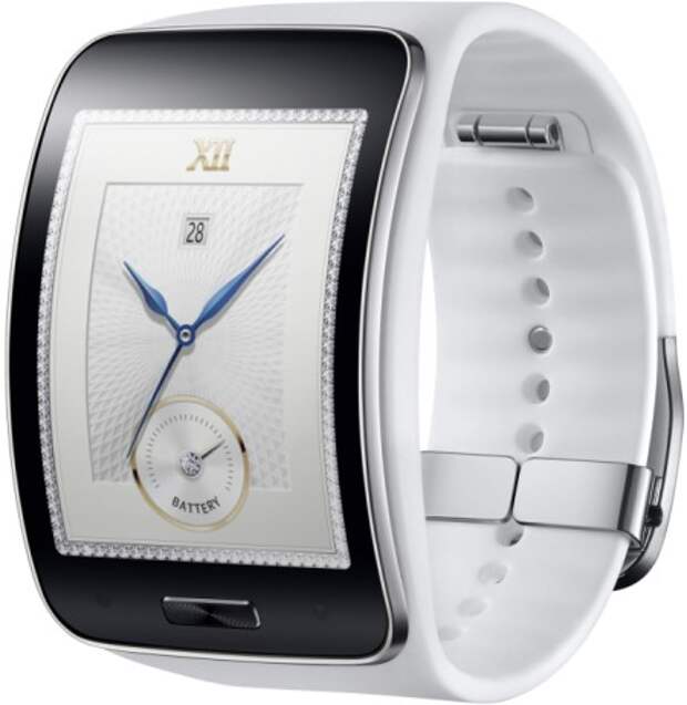 Samsung+Gear+S Pure+White 2 Новые часы от Samsung будут оснащены функцией сканирования отпечатков пальцев