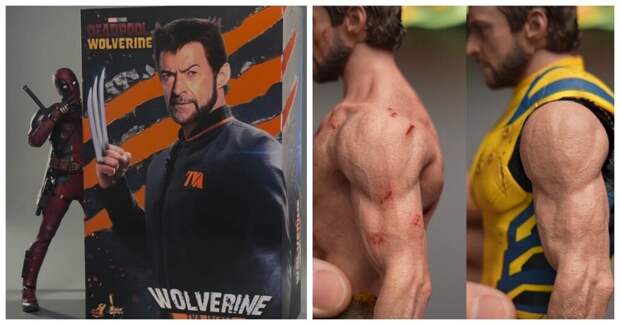 Реалистичная фигурка Росомахи