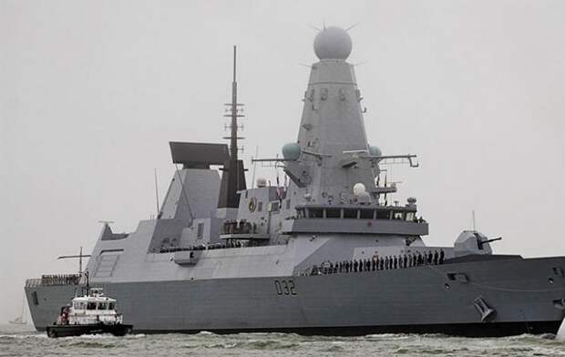 Выявлены серьезные недостатки у британских эсминцев