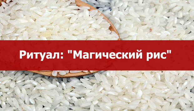 "МАГИЧЕСКИЙ РИС"