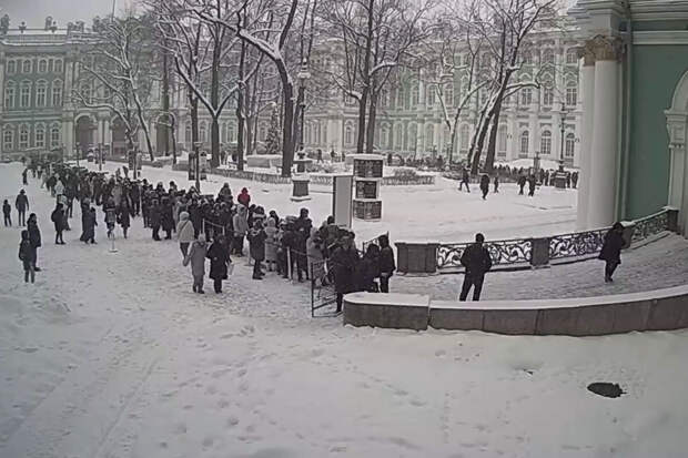 Музей Эрмитажа сделал бесплатный вход в честь Рождества