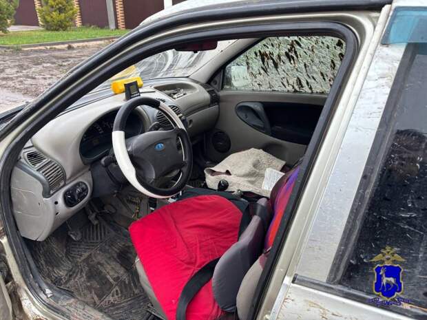 В Самарской области пьяный мужчина угнал автомобиль и уснул за рулем